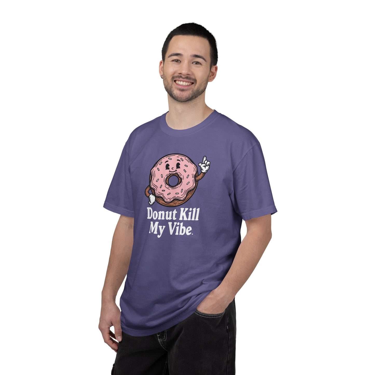 Donut Kill My Vibe T-Shirt - Sweet Retro Tee
