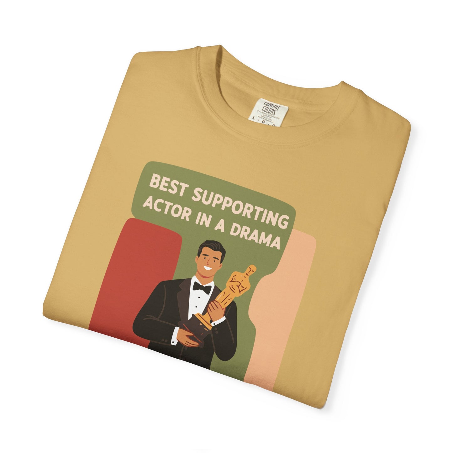 "Best Supporting Actor in a Drama" Couples Tee — Funny Award Winner Graphic T-Shirt
