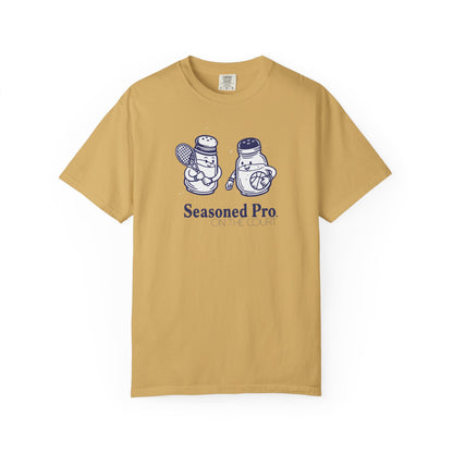 "Seasoned Pro on the Court" T-Shirt — Cute Salt & Pepper Shakers Athletic Graphic Tee