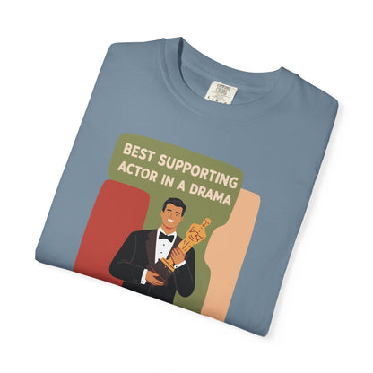 "Best Supporting Actor in a Drama" Couples Tee — Funny Award Winner Graphic T-Shirt