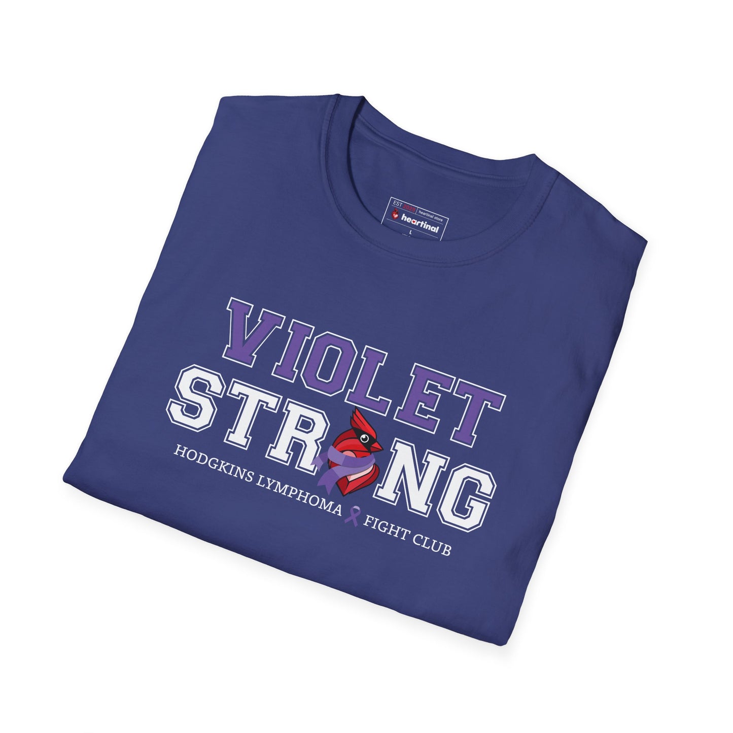Violet Strong T-Shirt — Hodgkin's Lymphoma Cancer Awareness Tee