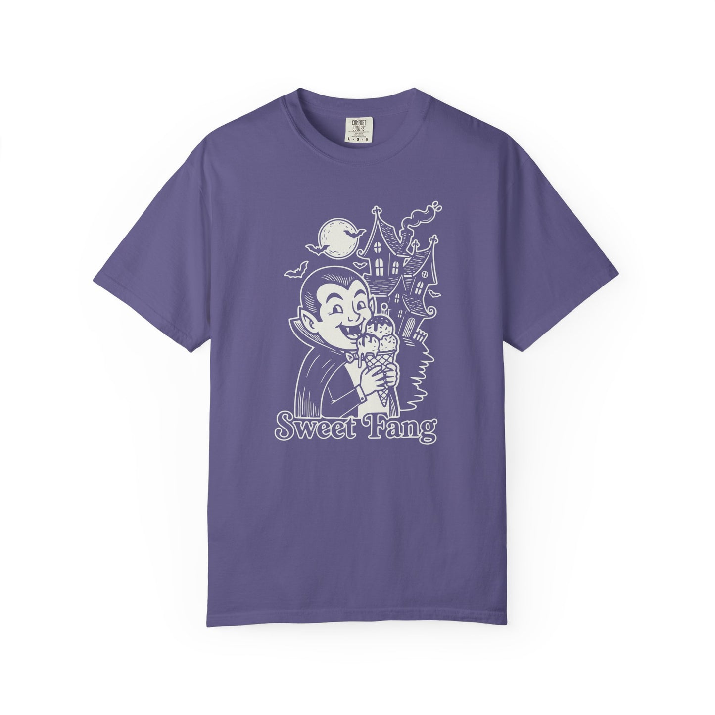 "Sweet Fang" Vampire Ice Cream Tee —  Halloween Graphic T-Shirt