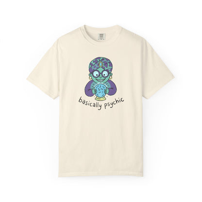 "Basically Psychic" T-Shirt - Cute Fortune Teller Graphic Tee