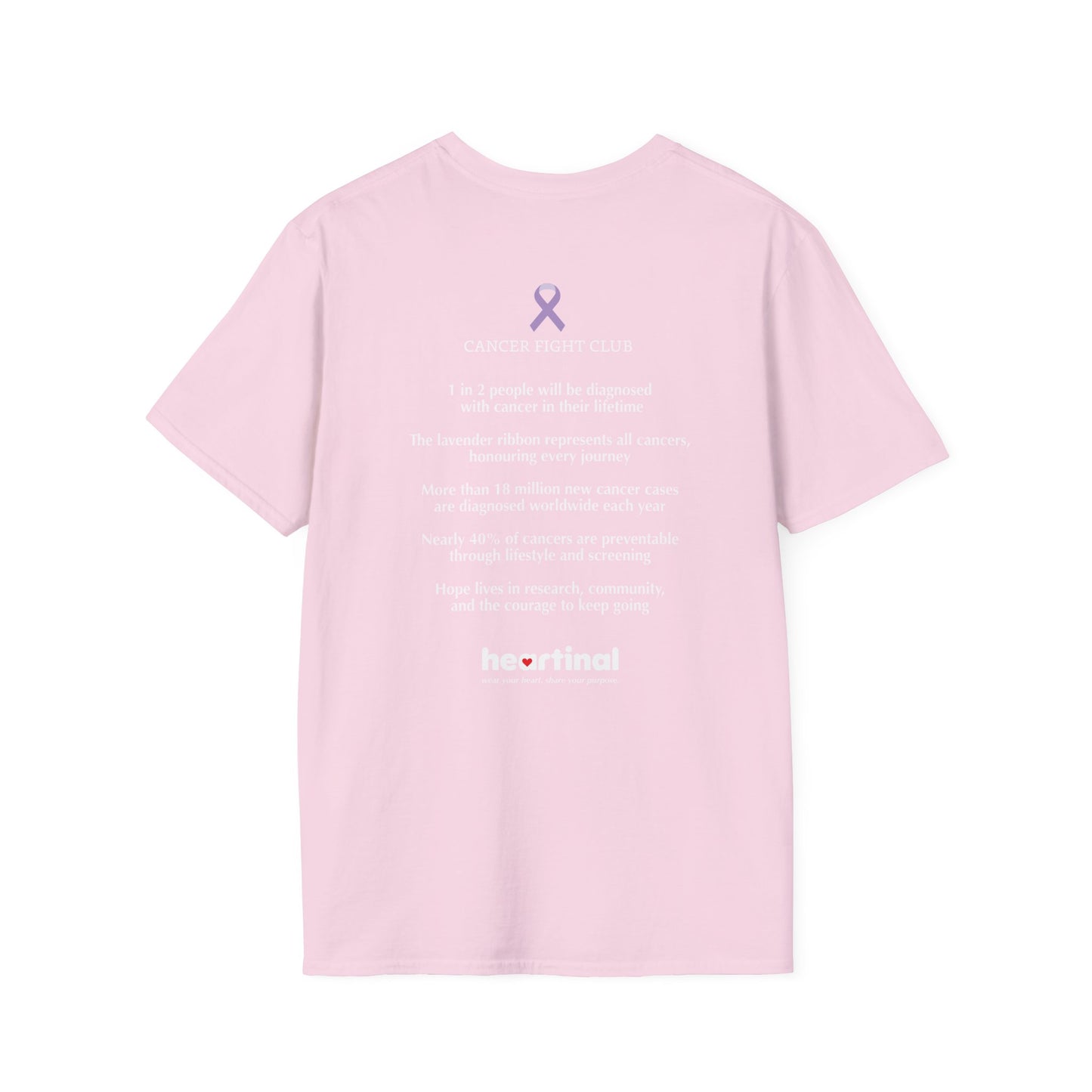 Lavender Strong T‑Shirt – Cancer Fight Club Awareness Tee