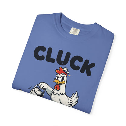 "Cluck: Excuse My Fowl Language" T-Shirt — Funny Chicken Graphic Tee