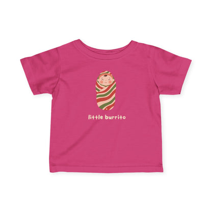 'Little Burrito' Infant Tee — Adorable Swaddle Baby Shirt