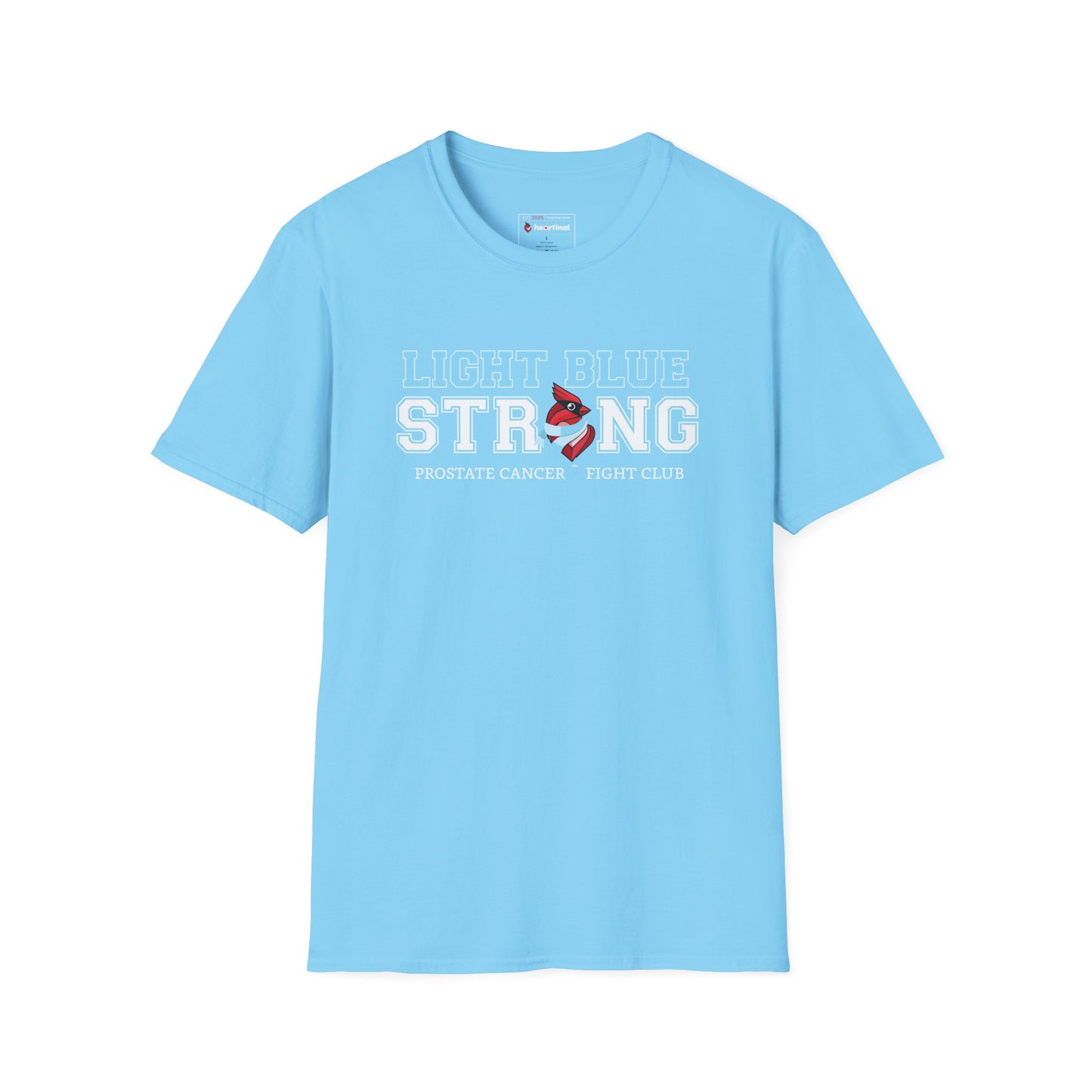 Light Blue Strong - Prostate Cancer Awareness T-Shirt