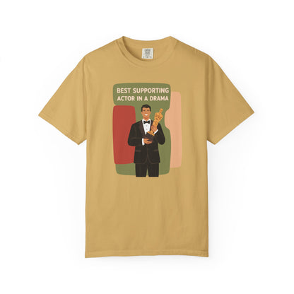 "Best Supporting Actor in a Drama" Couples Tee — Funny Award Winner Graphic T-Shirt