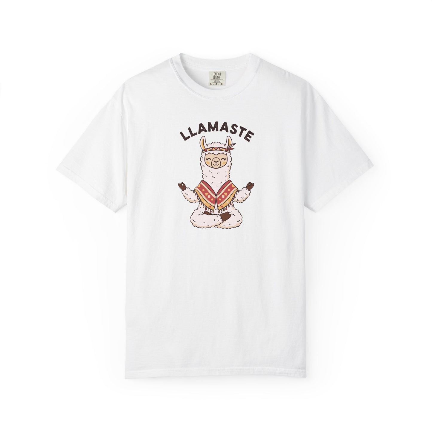 Llamaste Yoga Llama T-Shirt — Funny Meditation Unisex Tee