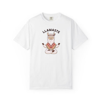Llamaste Yoga Llama T-Shirt — Funny Meditation Unisex Tee