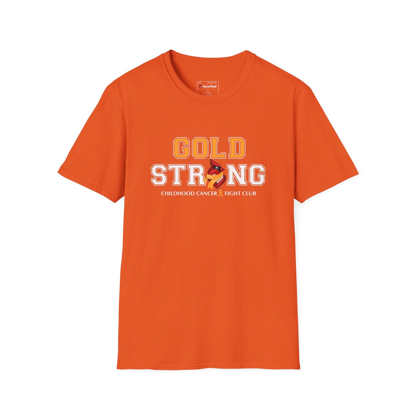 Gold Strong - Childhood Cancer Awareness T-Shirt