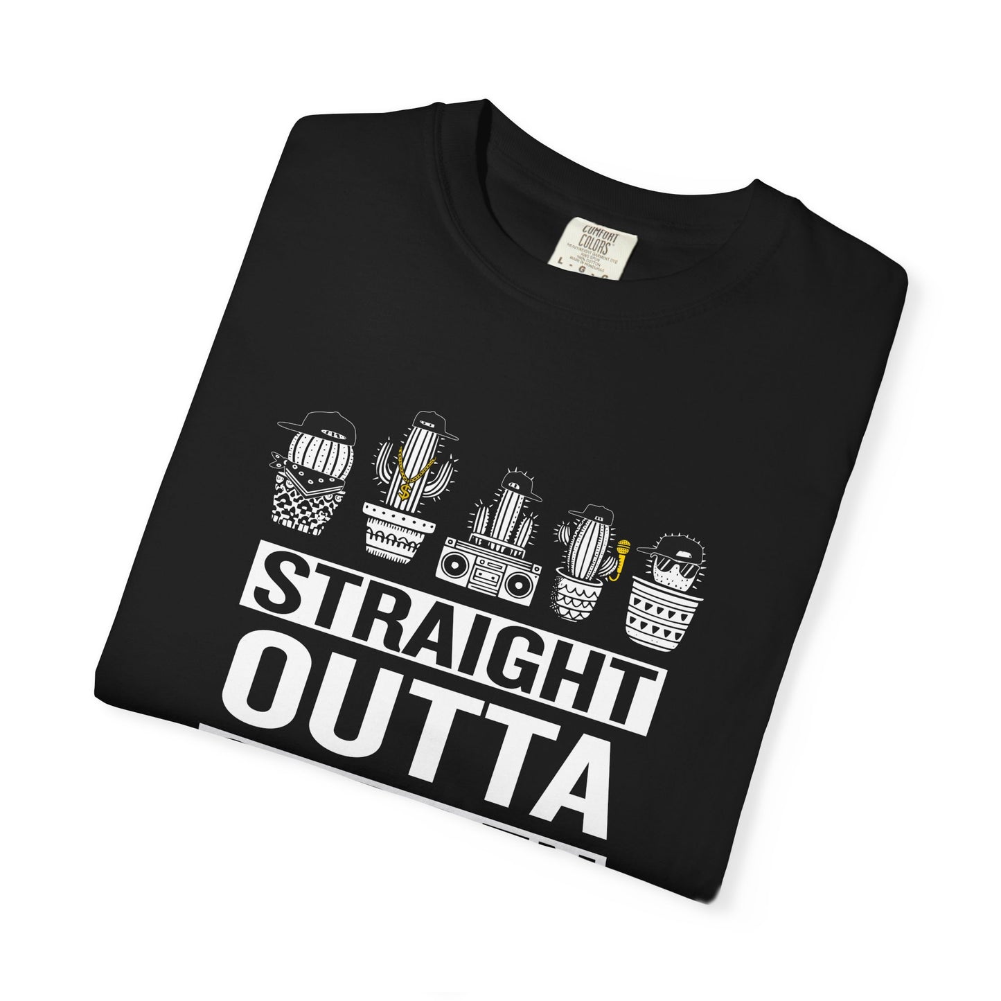 "Straight Outta Garden" T-Shirt — Old School Hip Hop Plant Lover Tee
