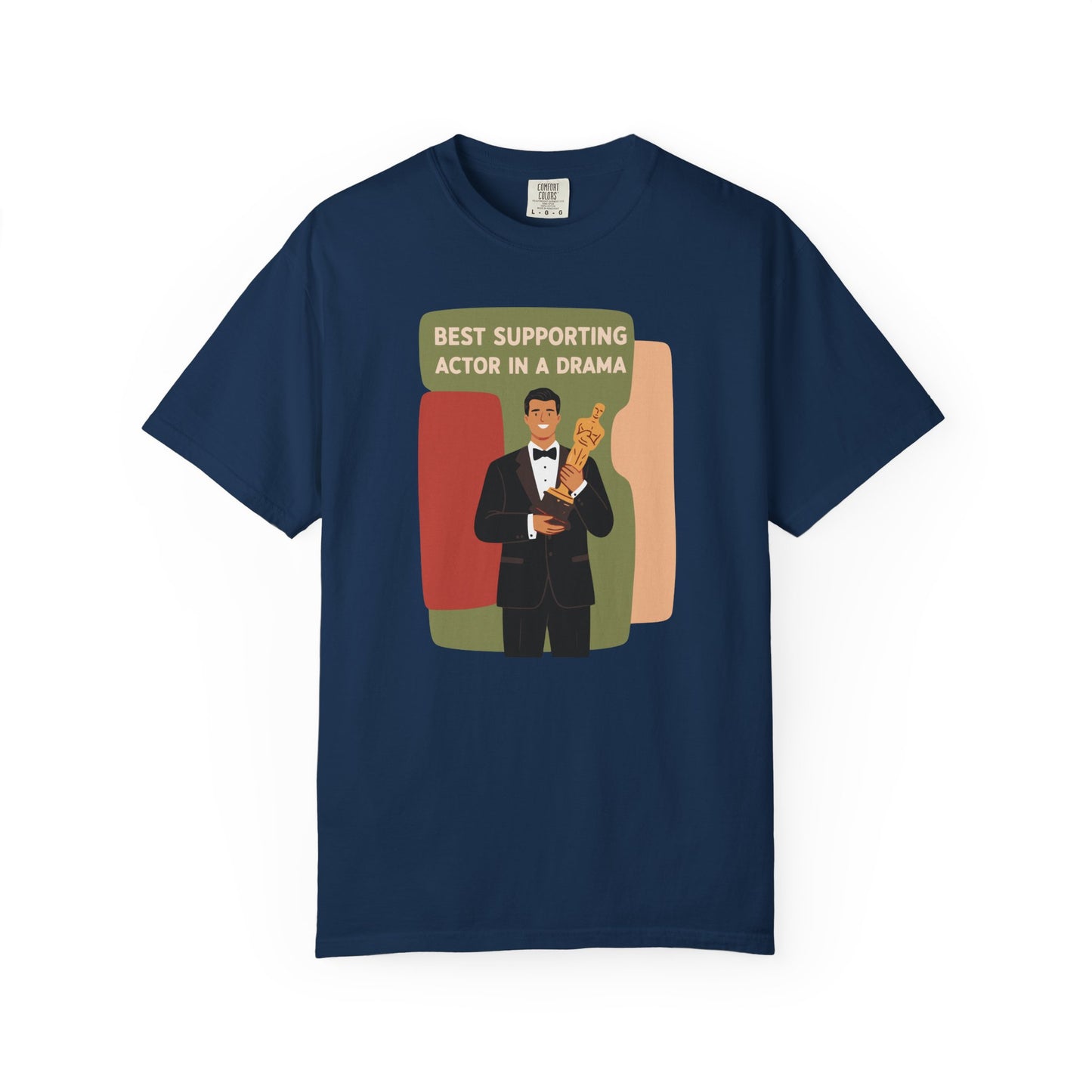 "Best Supporting Actor in a Drama" Couples Tee — Funny Award Winner Graphic T-Shirt