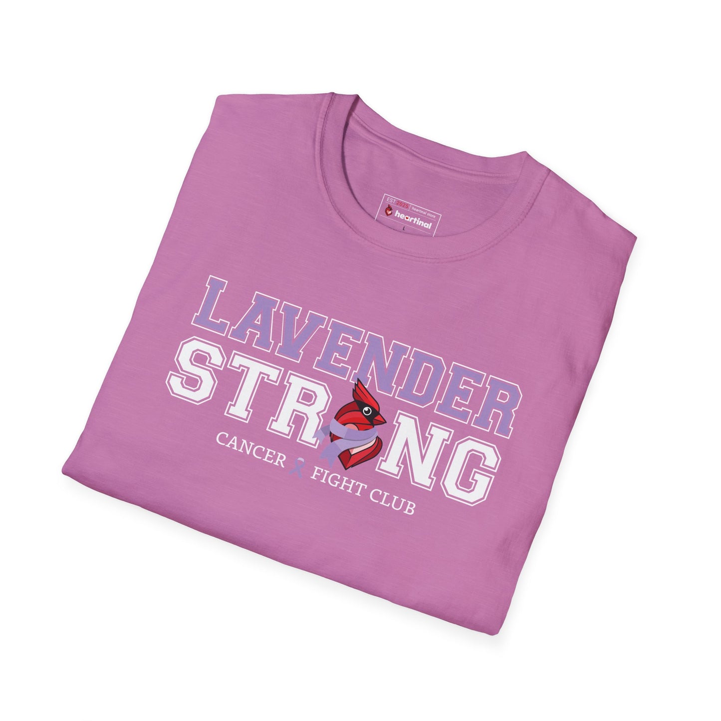 Lavender Strong T‑Shirt – Cancer Fight Club Awareness Tee
