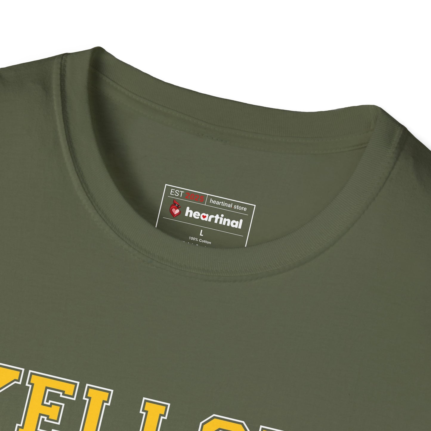 Yellow Strong T-Shirt — Sarcoma Bone Cancer Fight Club Awareness Tee