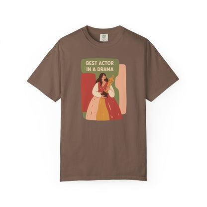 "Best Actor in a Drama" Couples Tee - Funny Unisex Award T-Shirt