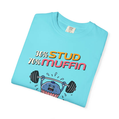"Stud Muffin" T-Shirt — Cute Funny Gym Cupcake Fitness Design