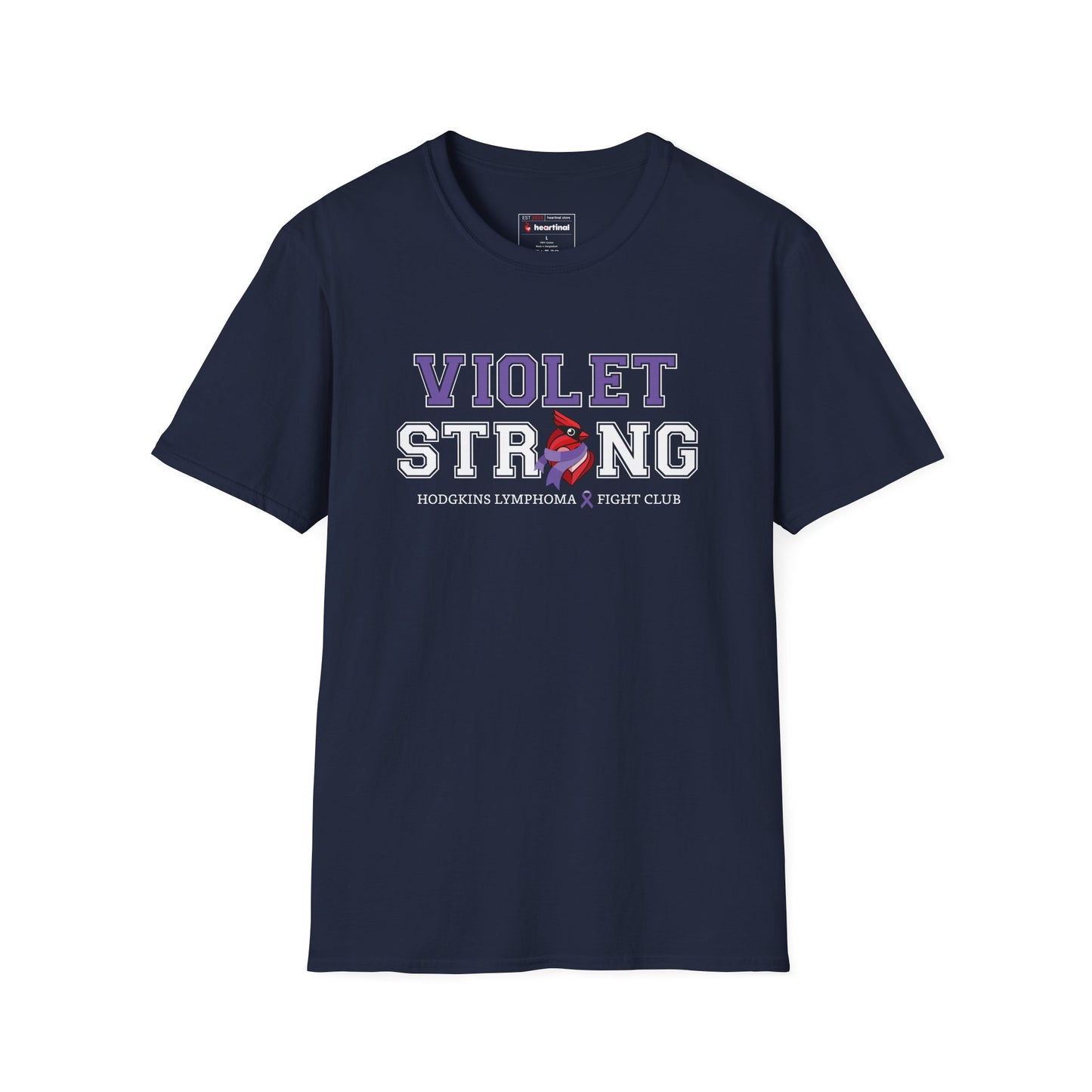 Violet Strong T-Shirt — Hodgkin's Lymphoma Cancer Awareness Tee