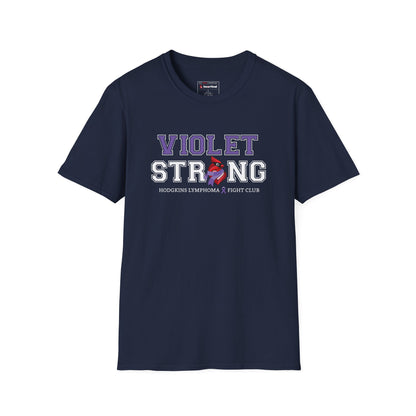 Violet Strong T-Shirt — Hodgkin's Lymphoma Cancer Awareness Tee