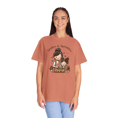 "Smiles & Sprinkles" T-Shirt - Baking Mom and Child Tee