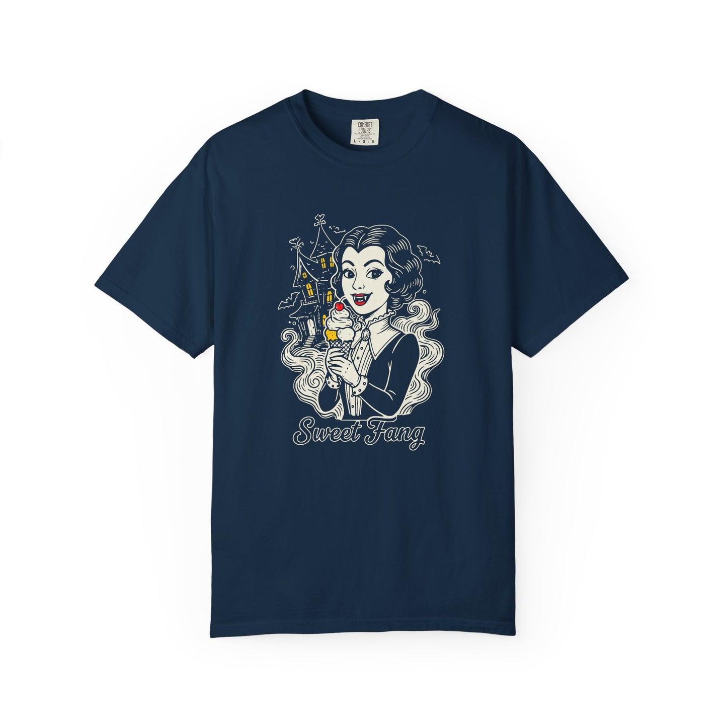 Sweet Fang Vampire Girl Graphic T-Shirt