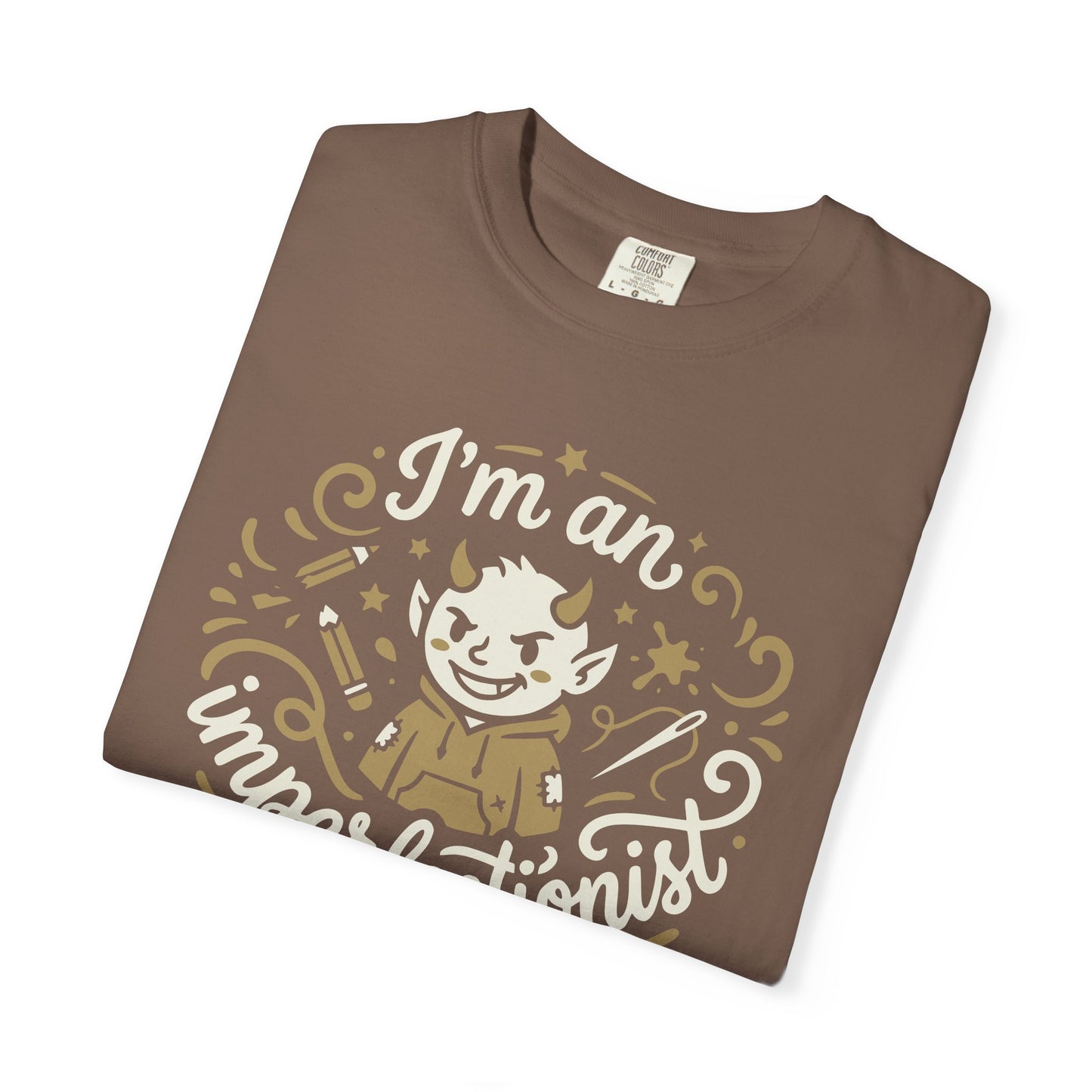 "I'm an Imperfectionist" Graphic T-Shirt — Retro Cute Self-Love Funny Imp Tee