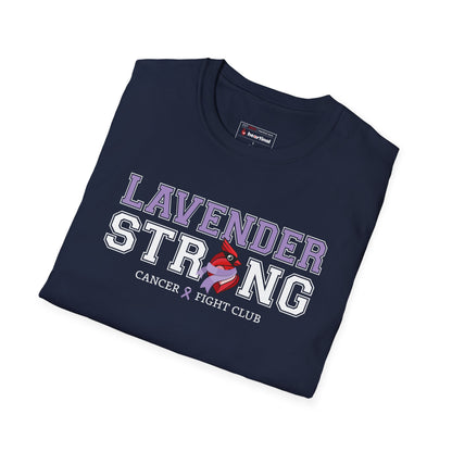 Lavender Strong T‑Shirt – Cancer Fight Club Awareness Tee