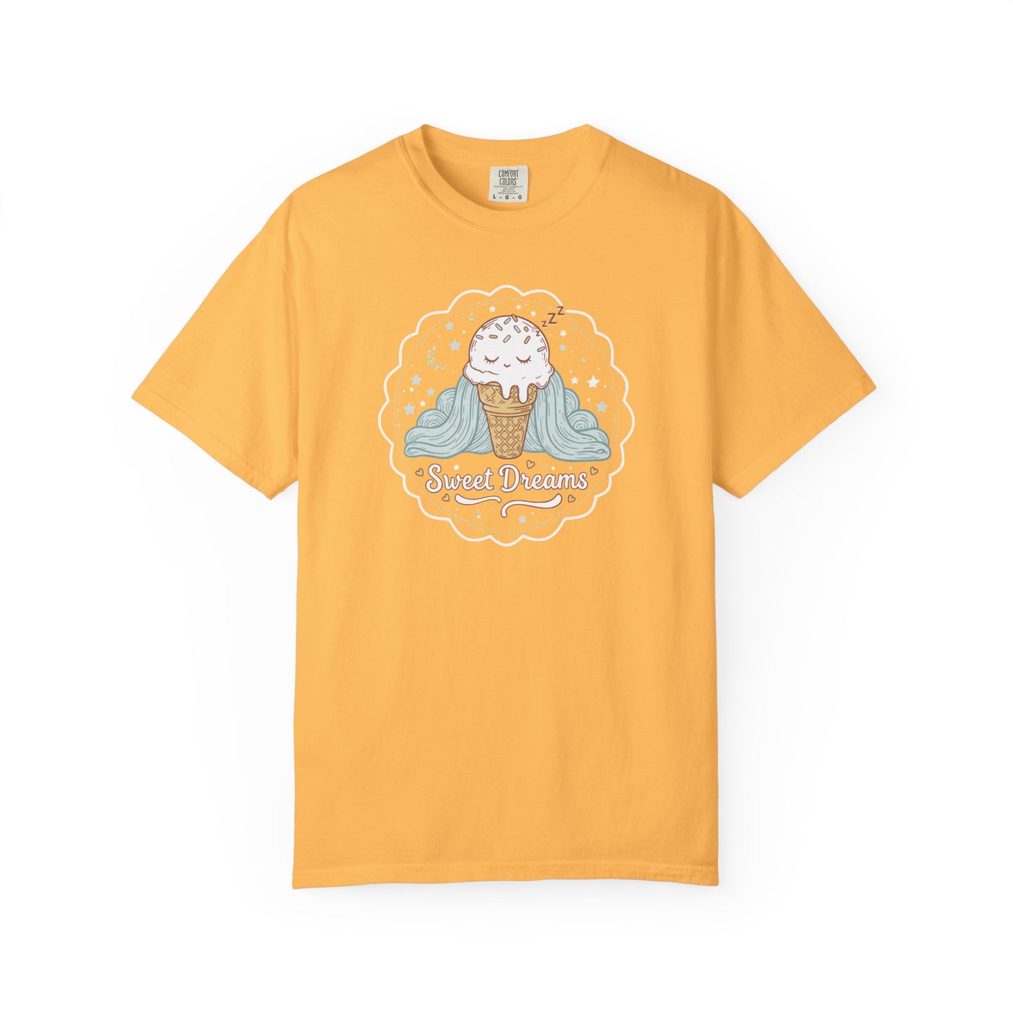 Sweet Dreams Ice Cream T-Shirt — Cute Pastel Dessert Graphic Tee