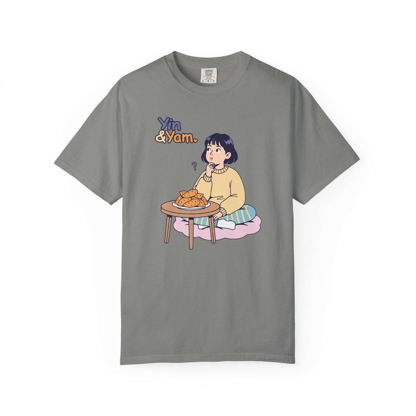 “Yin & Yam” T‑Shirt — Cute Unisex Fun Existential Snack Illustration Tee