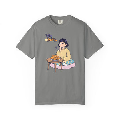 “Yin & Yam” T‑Shirt — Cute Unisex Fun Existential Snack Illustration Tee