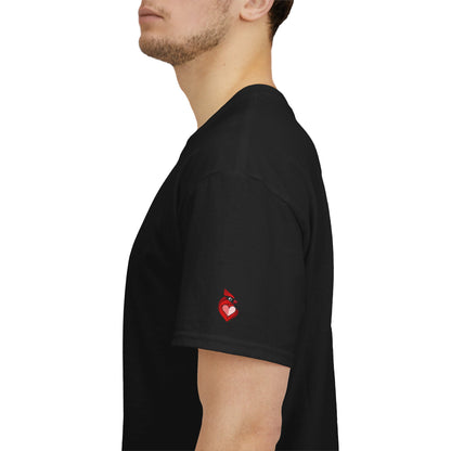 heartinal® "Heart on Your Sleeve" T-Shirt — Wordmark Logo Front with "Nutrition Facts" Back Tee
