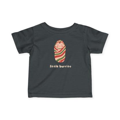 'Little Burrito' Infant Tee — Adorable Swaddle Baby Shirt