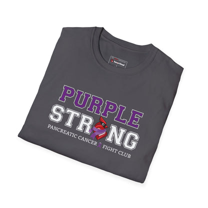 Purple Strong T-Shirt — Pancreatic Cancer Awareness Support Tee