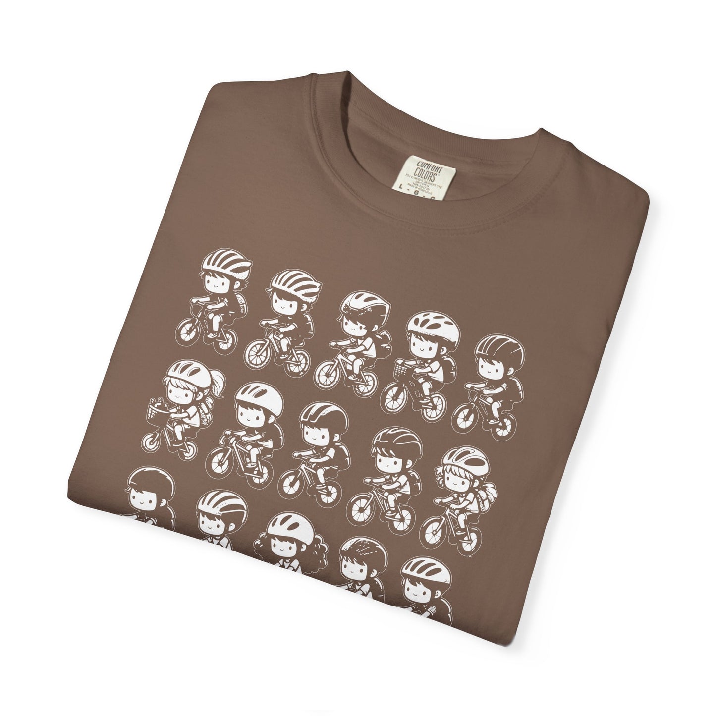 Pedal for the Medal Graphic Tee — Cute Cycling Crew Illustration T-Shirt