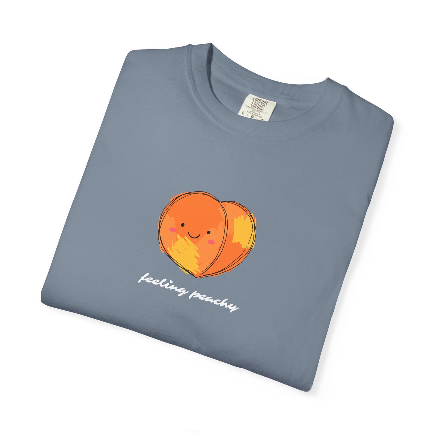 "Feeling Peachy" T-Shirt — Cute Kawaii Peach Graphic Tee