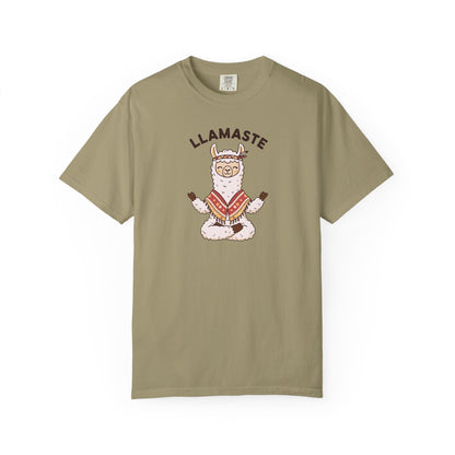 Llamaste Yoga Llama T-Shirt — Funny Meditation Unisex Tee