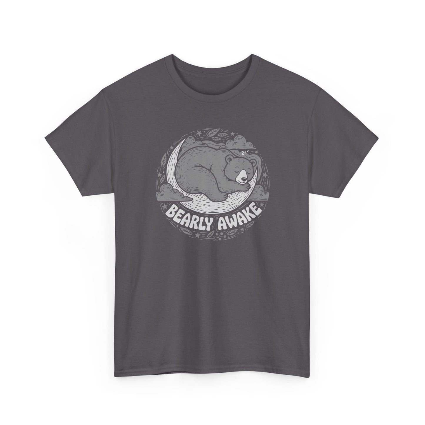 Bearly Awake T-Shirt — Cute Sleeping Bear Graphic Tee