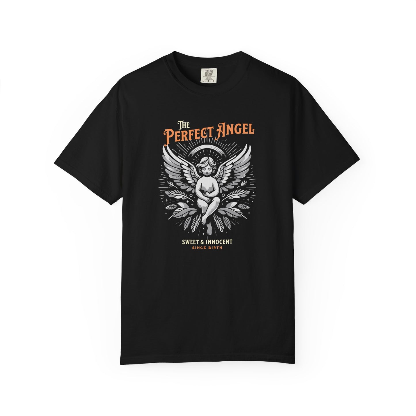 "Perfect Angel" Graphic T-Shirt — Sweet & Innocent Vintage Cherub Tee