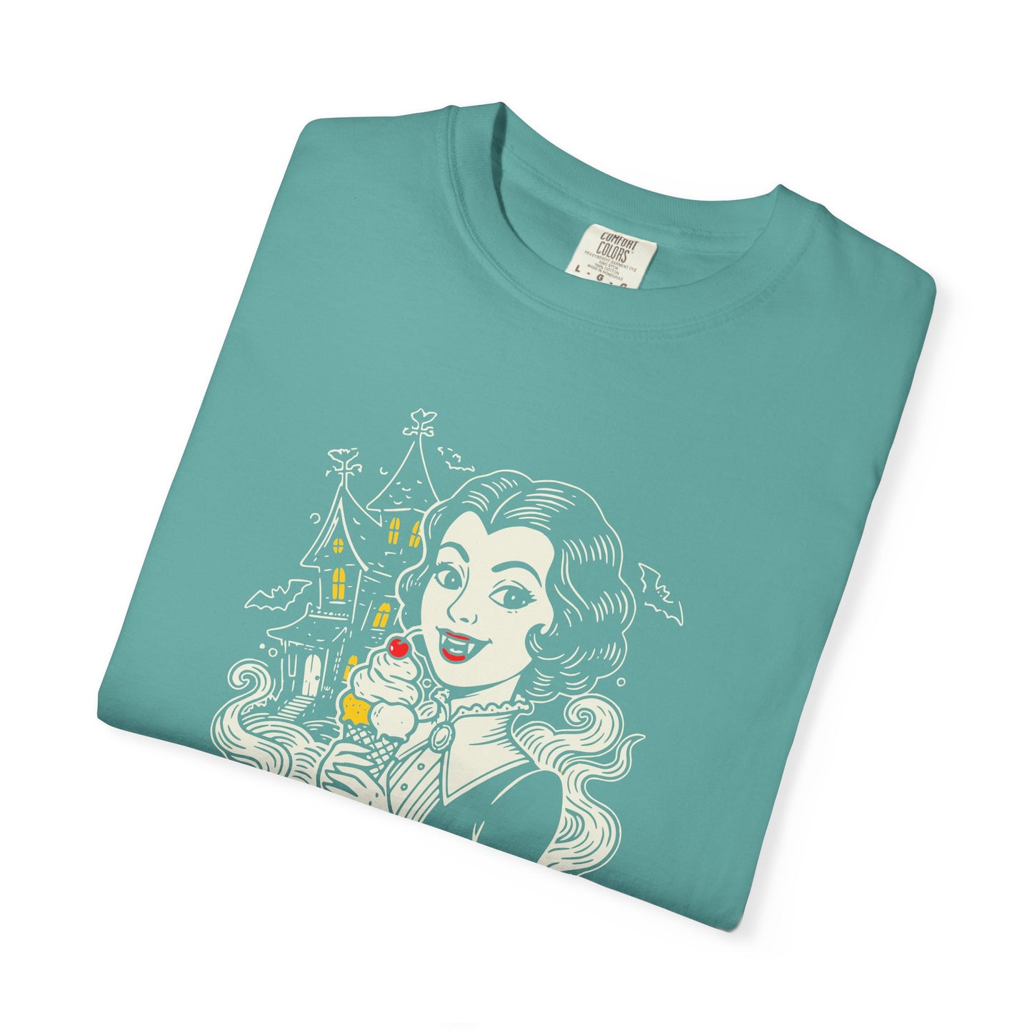 Sweet Fang Vampire Girl Graphic T-Shirt
