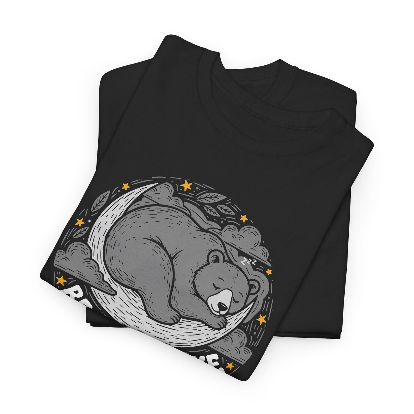 Bearly Awake T-Shirt — Cute Sleeping Bear Graphic Tee