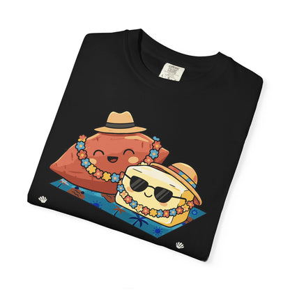 "On vacation? I sure yam!" Couples Tee — Cute Yam Butter Summer Vacation Vibes T-Shirt