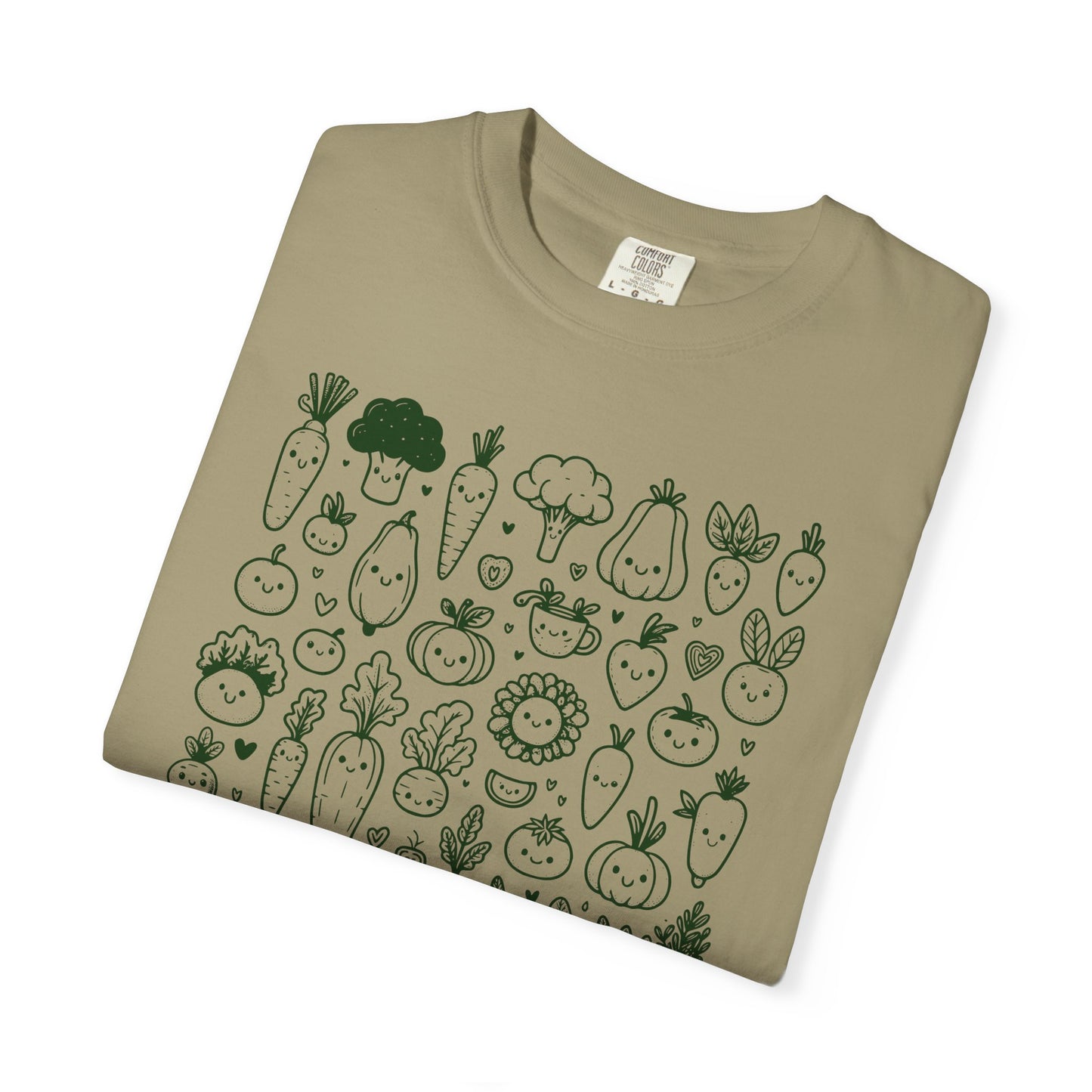 "Locally Grown: Plant Based & Good Taste" T-Shirt — Organic Vegan Farmer Garden Tee