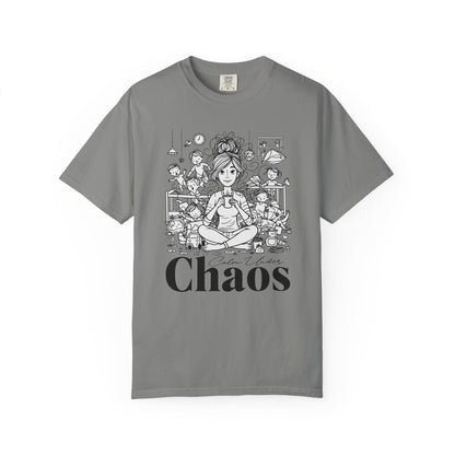 "Calm Under Chaos" T-Shirt — Mom Life Chaos Graphic Tee