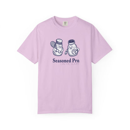 "Seasoned Pro on the Court" T-Shirt — Cute Salt & Pepper Shakers Athletic Graphic Tee