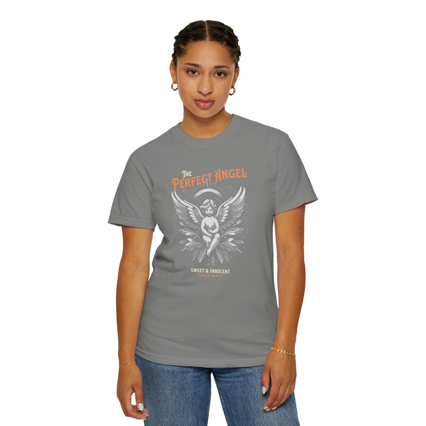"Perfect Angel" Graphic T-Shirt — Sweet & Innocent Vintage Cherub Tee