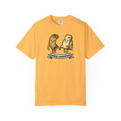 Holey Macaroni T-Shirt — Funny Mac & Cheese Graphic Vintage Tee