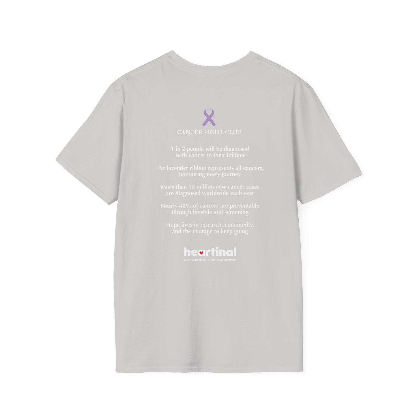Lavender Strong T‑Shirt – Cancer Fight Club Awareness Tee