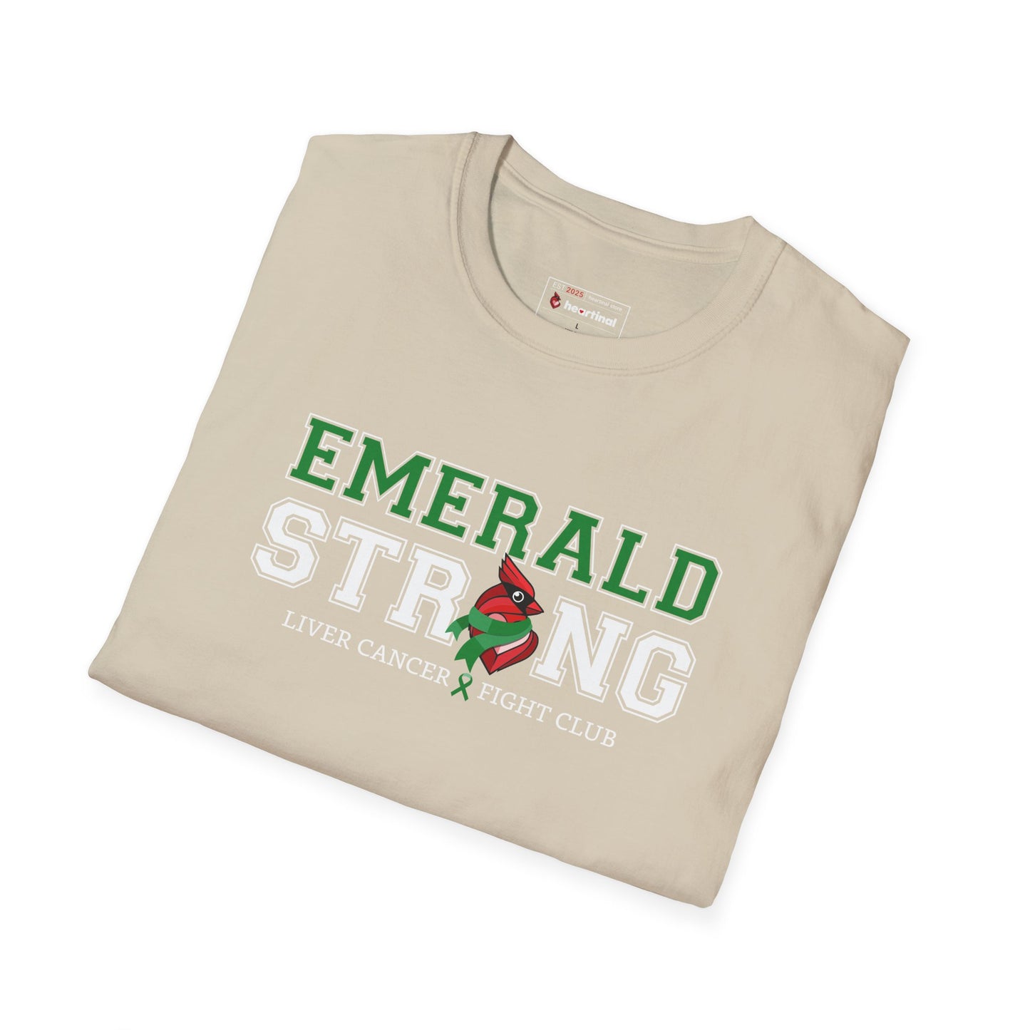 Emerald Strong T-Shirt — Liver Cancer Fight Club Awareness Tee