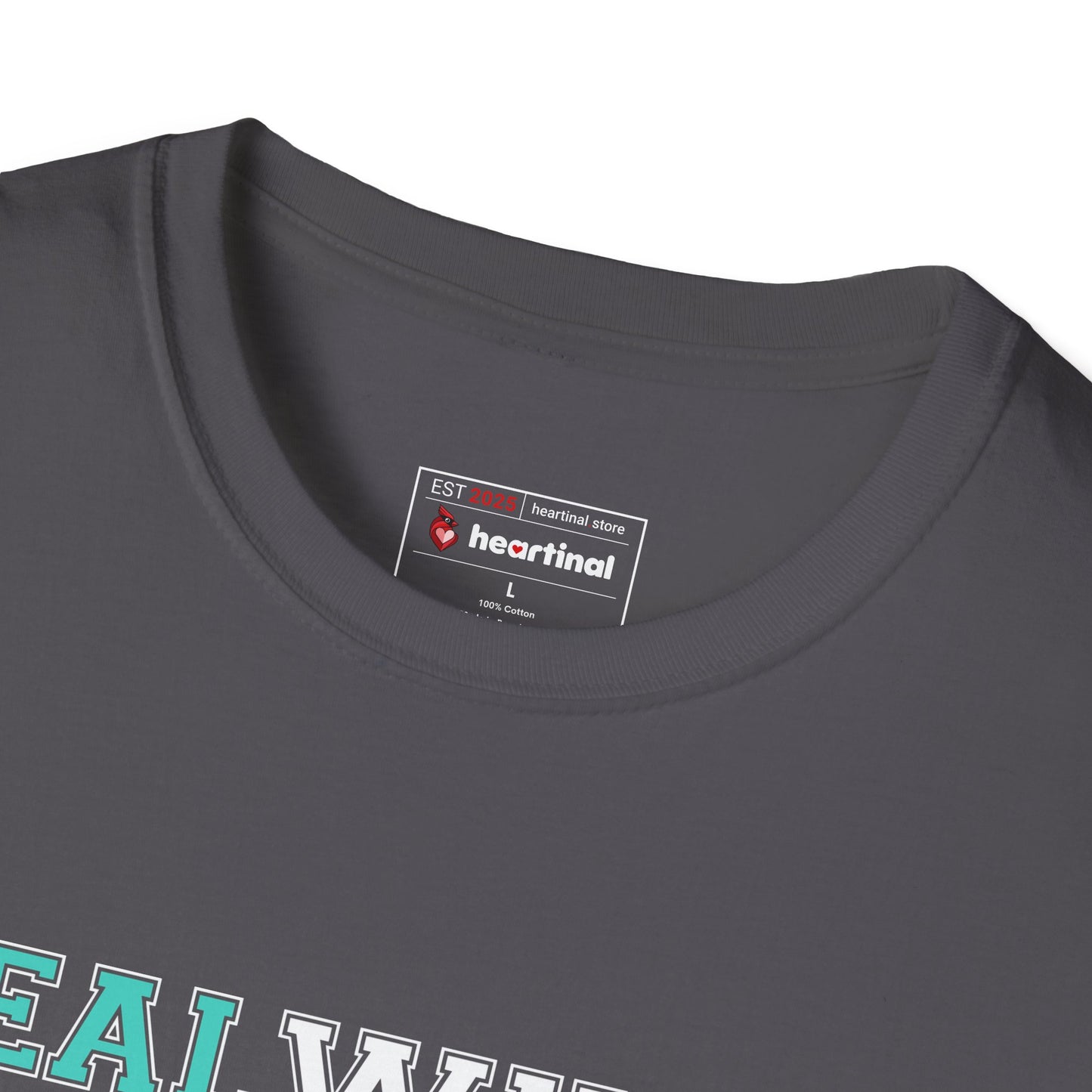 Teal White Strong - Cervical Cancer Fight Club T-Shirt