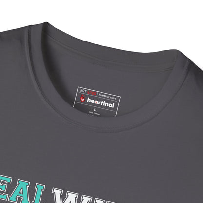 Teal White Strong - Cervical Cancer Fight Club T-Shirt